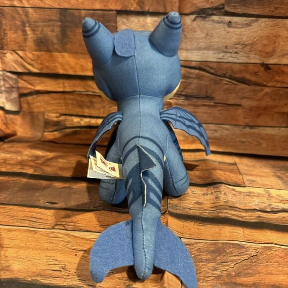 Dreamworks Dragons Rescue Riders Winger Blue Dragon Plush Toy Soft Cuddly - Picture 4 of 9